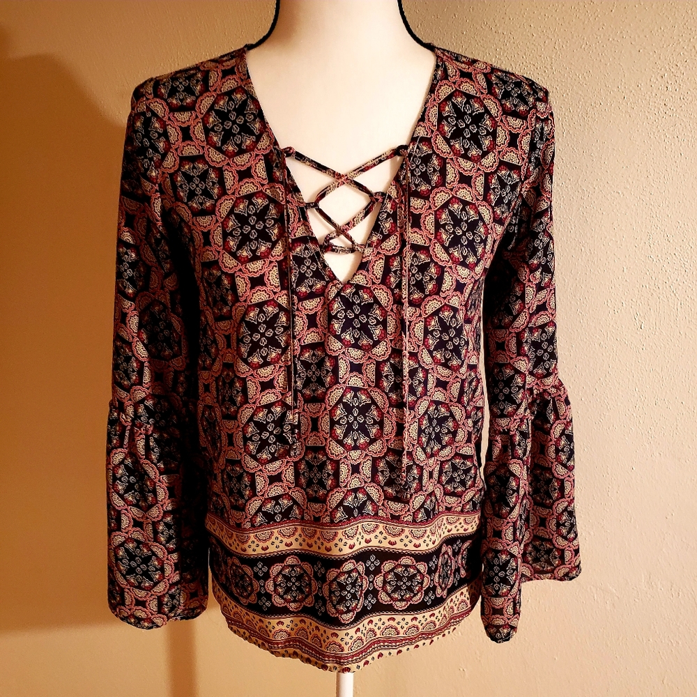 Abercrombie & Fitch Printed Top XS